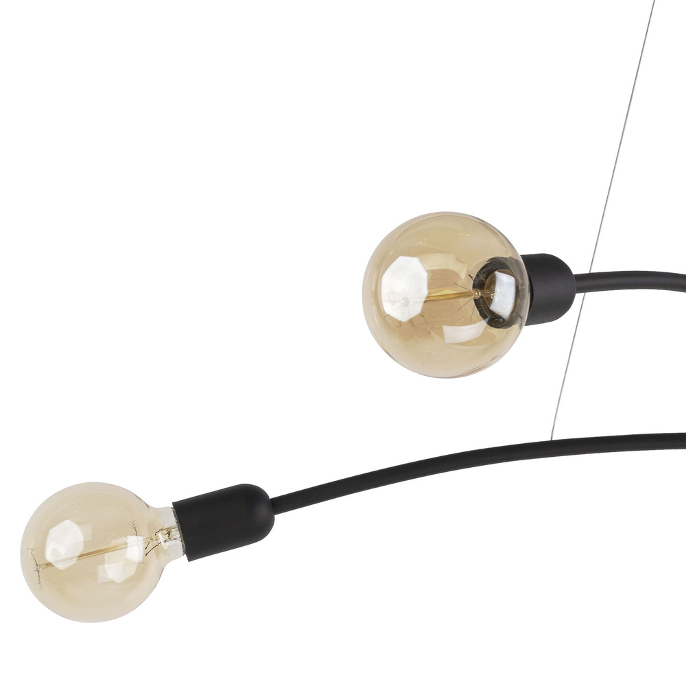 HELIX BLACK LAMPA WISZĄCA 4