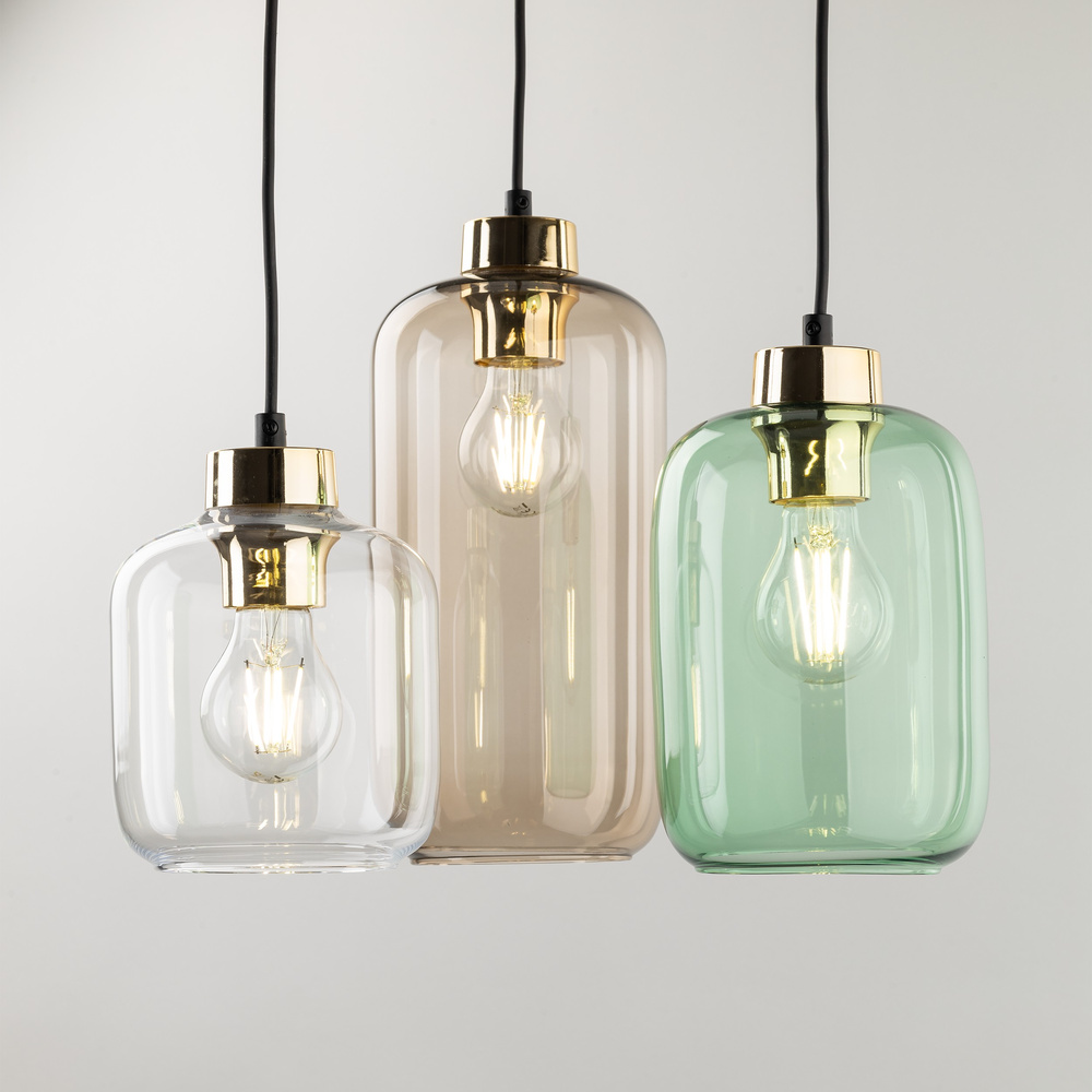 MARCO GREEN LAMPA WISZĄCA 3 KOŁO