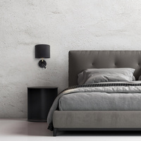 RICHI BLACK/GOLD KINKIET 2 E27+ G9