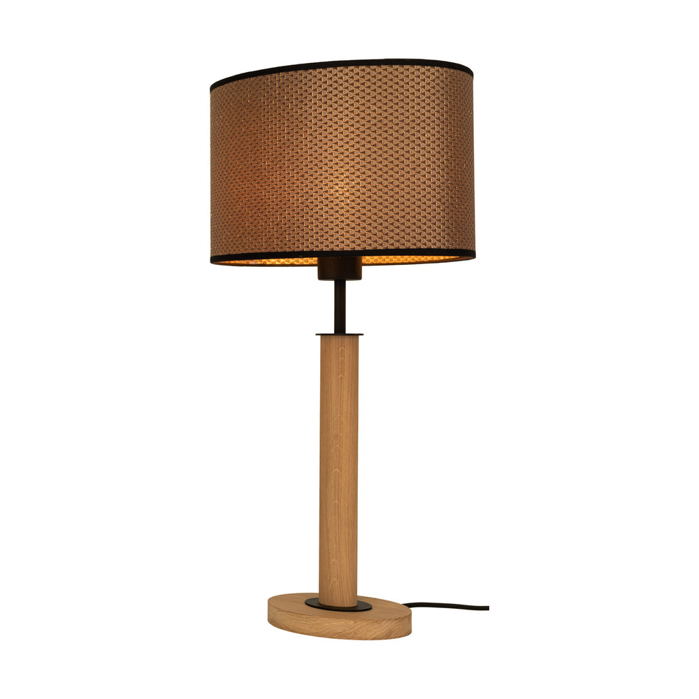 Lampa stołowa MERCEDES drewno dębowe 7017400411539