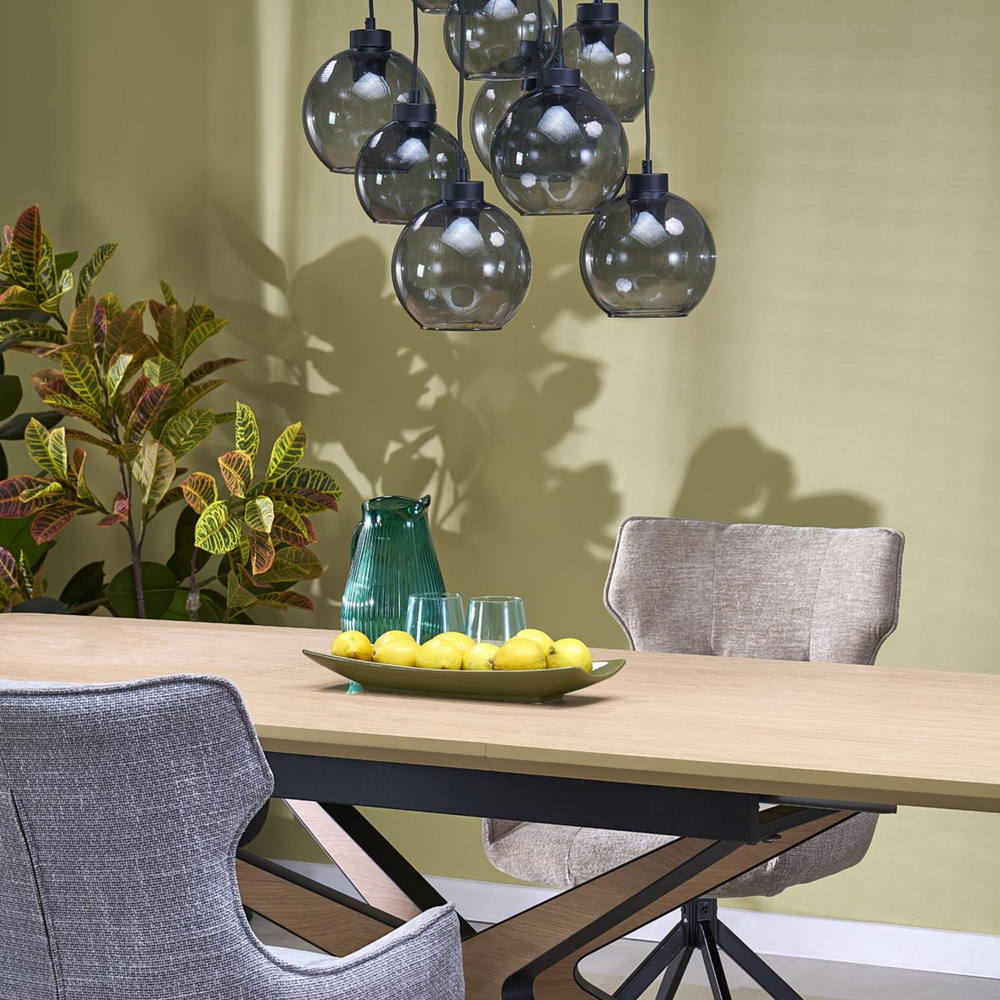 CUBUS GRAPHITE LAMPA WISZĄCA 9 KOŁO