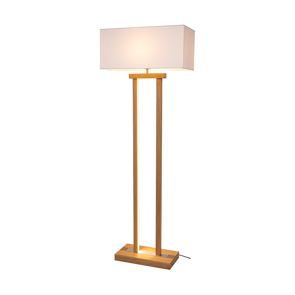 Lampa podłogowa HAKON drewno dębowe DIMM 6037401411777