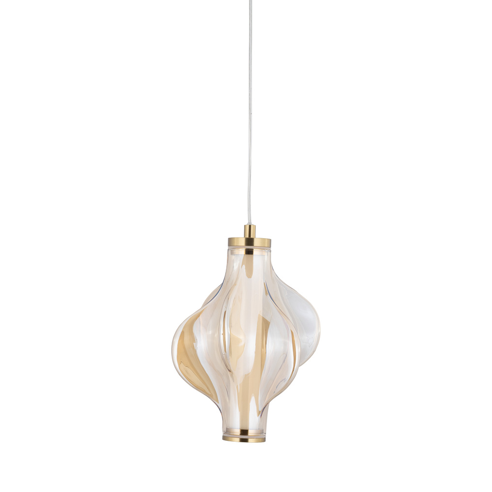 ELVA BRASS LAMPA WISZĄCA LED 8W