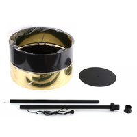 HILTON BLACK/GOLD LAMPA PODŁOGOWA 1