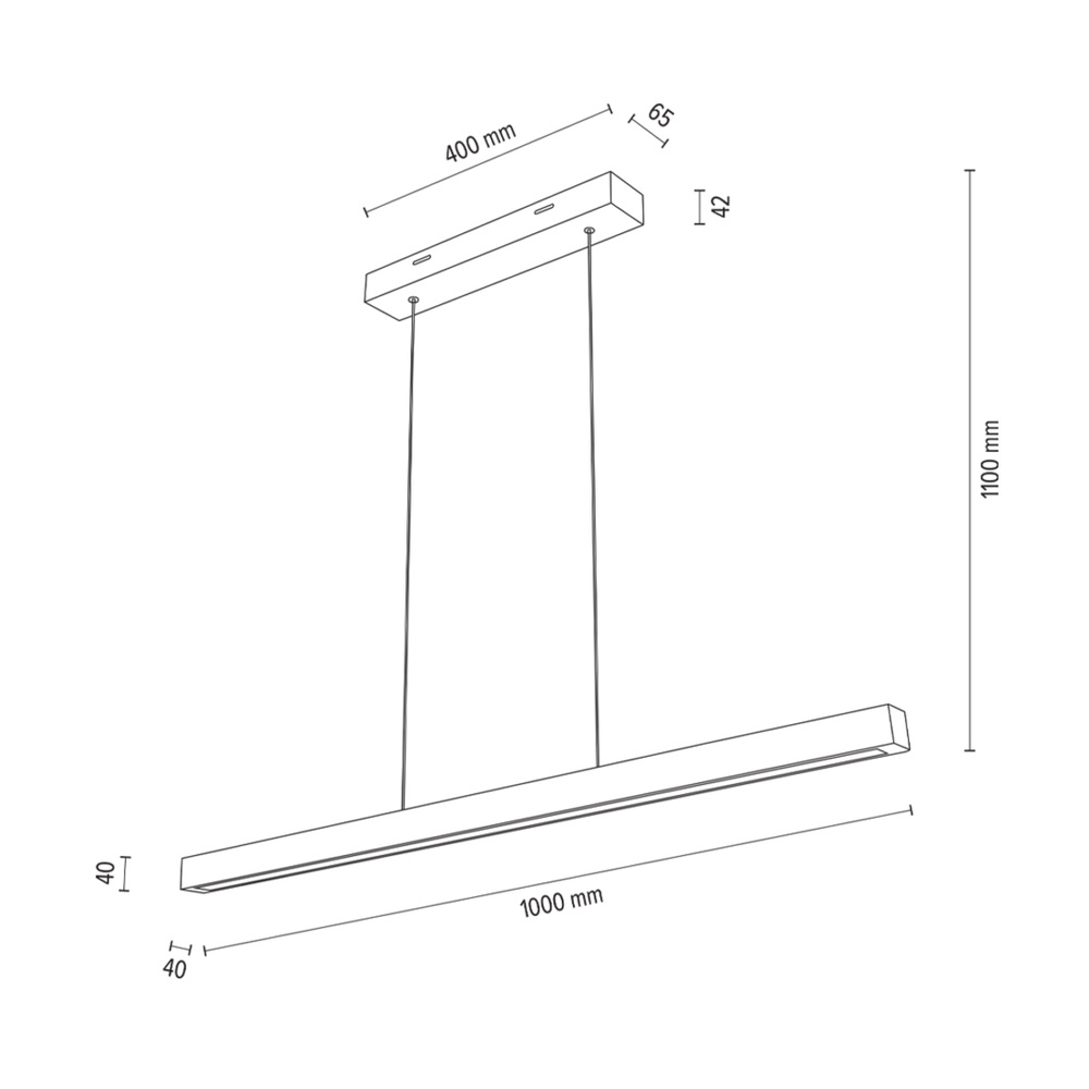 Lampa wisząca SMAL drewno dębowe DIMM 1017403300000