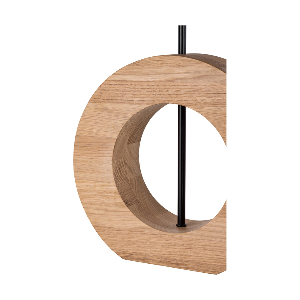 Lampa stołowa LOGAN drewno dębowe 7017411811539