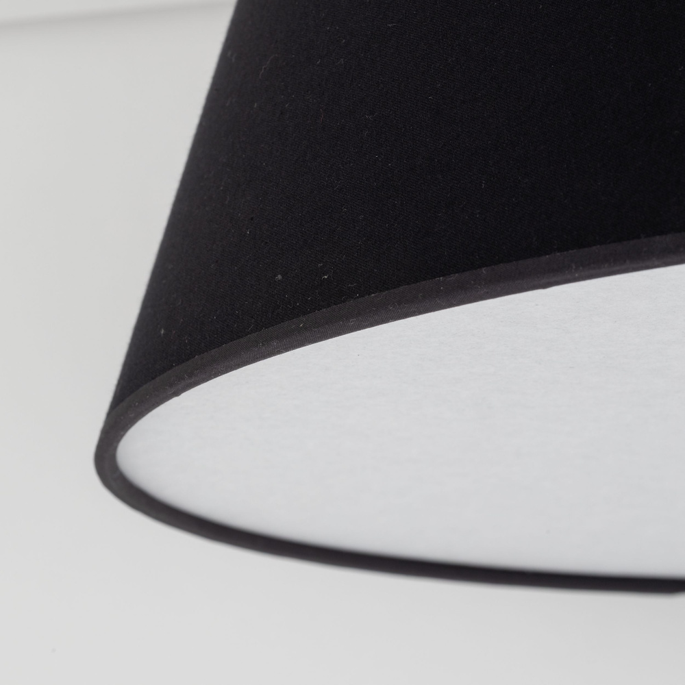 FORMO BLACK LAMPA SUFITOWA 4XE27 500