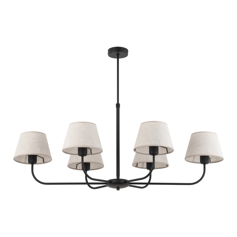 CHICAGO LINEN LAMPA SUFITOWA 6