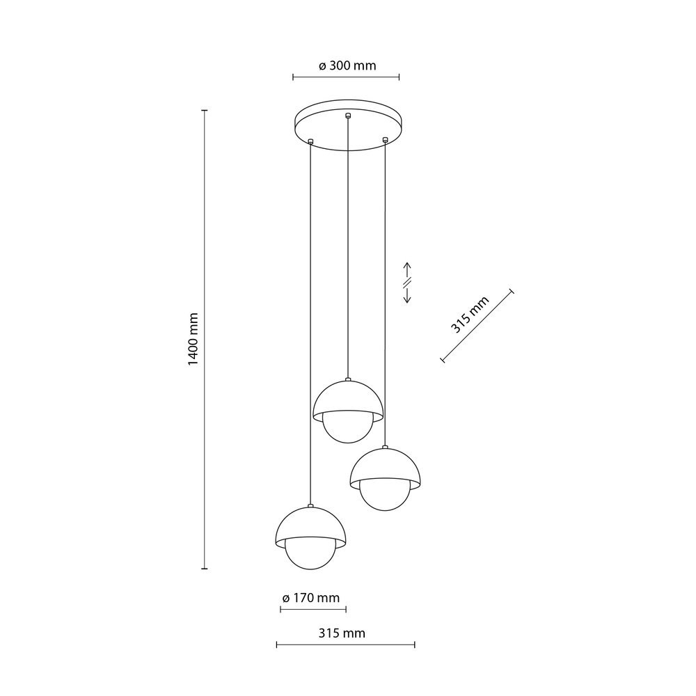 BONO BEIGE LAMPA WISZACA 3