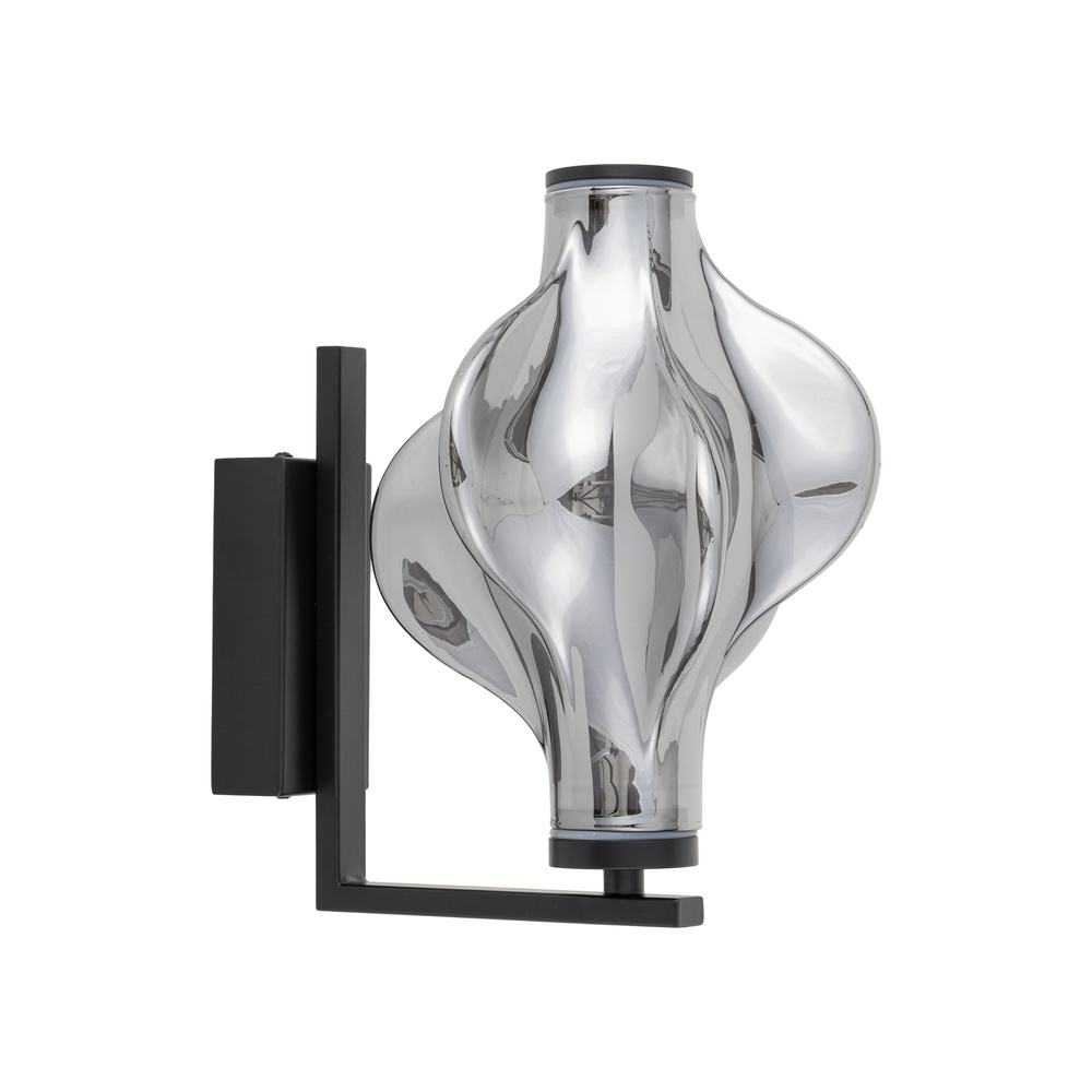 ELVA BLACK KINKIET LED 8W