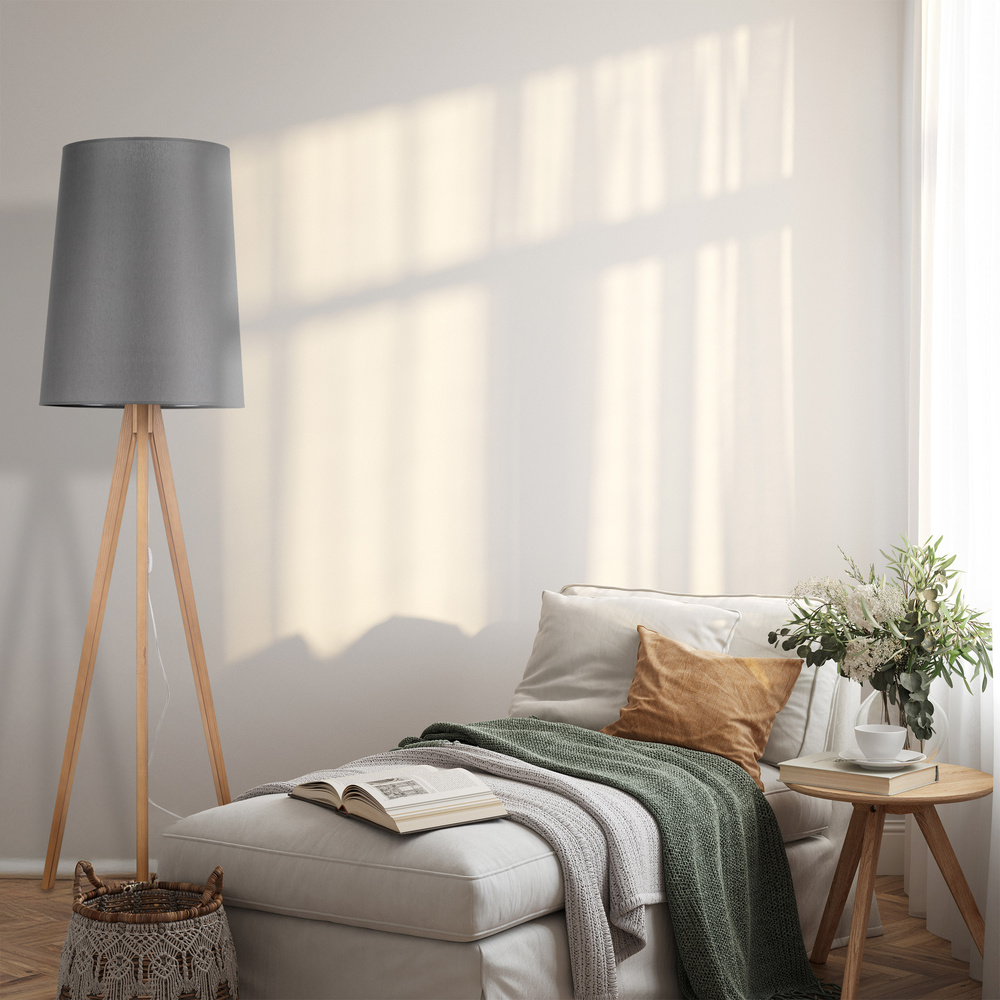 WALZ GRAY LAMPA PODŁOGOWA 1 PŁ FSC 100%, SA-COC-006060