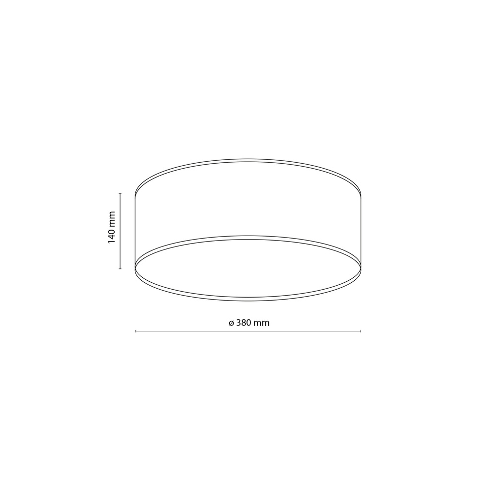 NICOLA YELLOW LAMPA SUFITOWA 380