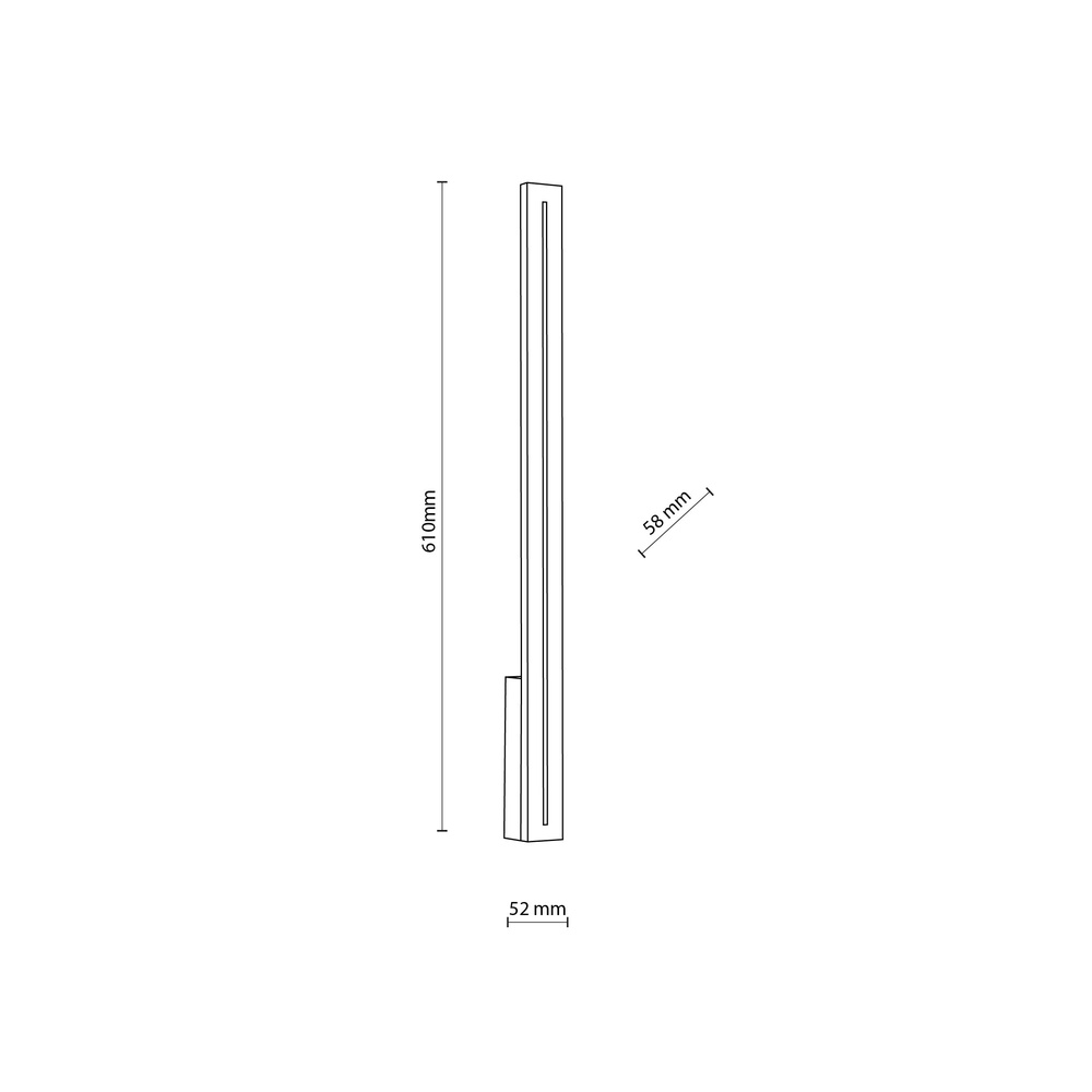 LINEA S KINKIET LED IP 65