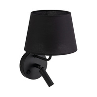 MAJA BLACK KINKIET 1XE27 / 1XG9