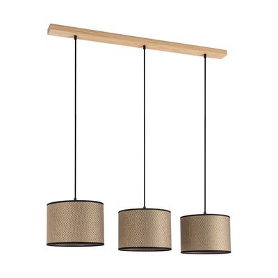 Lampa wisząca MERCEDES drewno dębowe 1037400811551