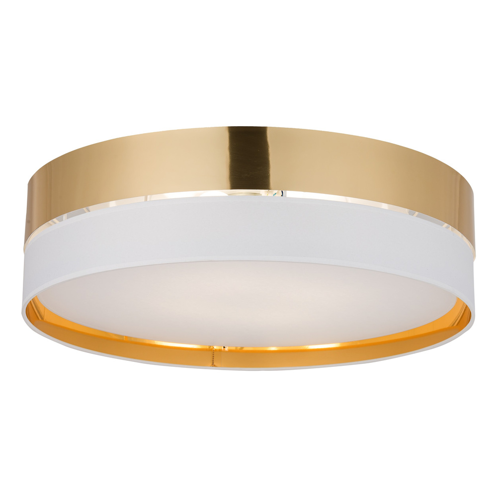 HILTON WHITE/GOLD LAMPA SUFITOWA 4 600