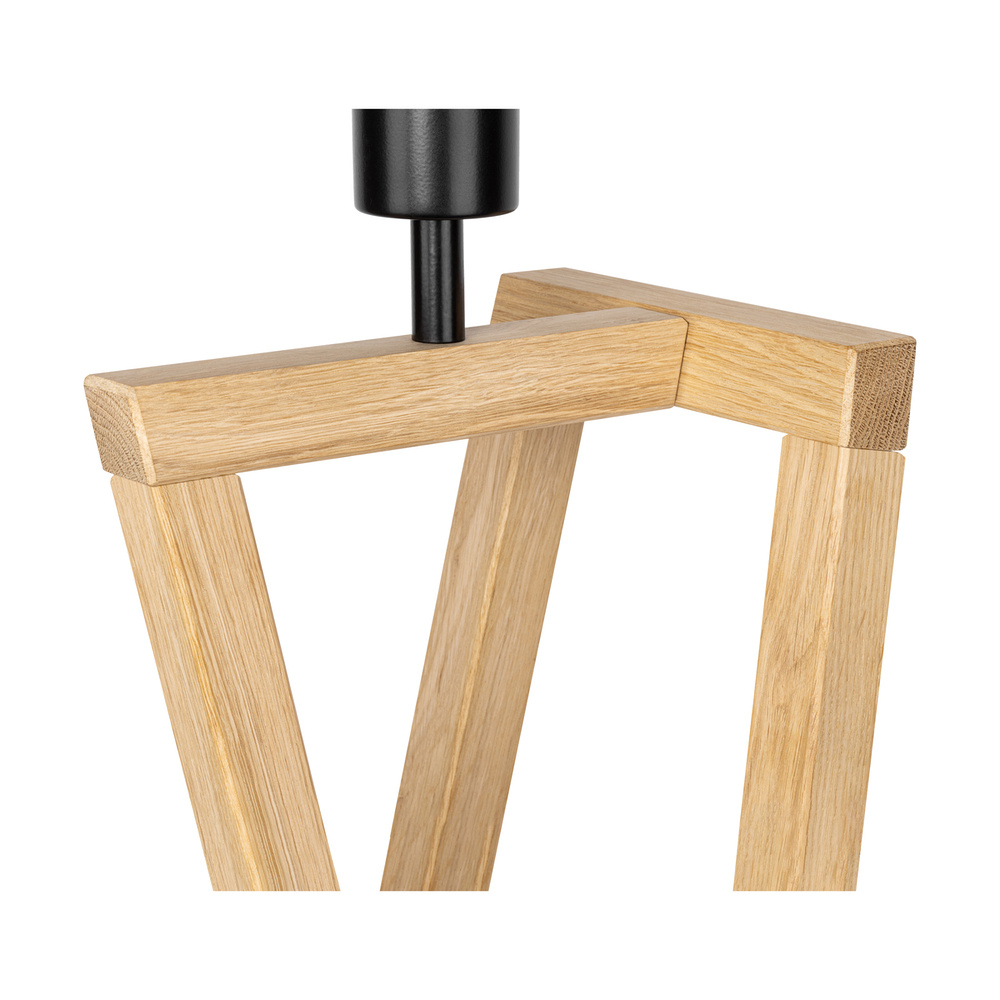 Lampa podłogowa CLESSIDRA drewno dębowe 6017400911794