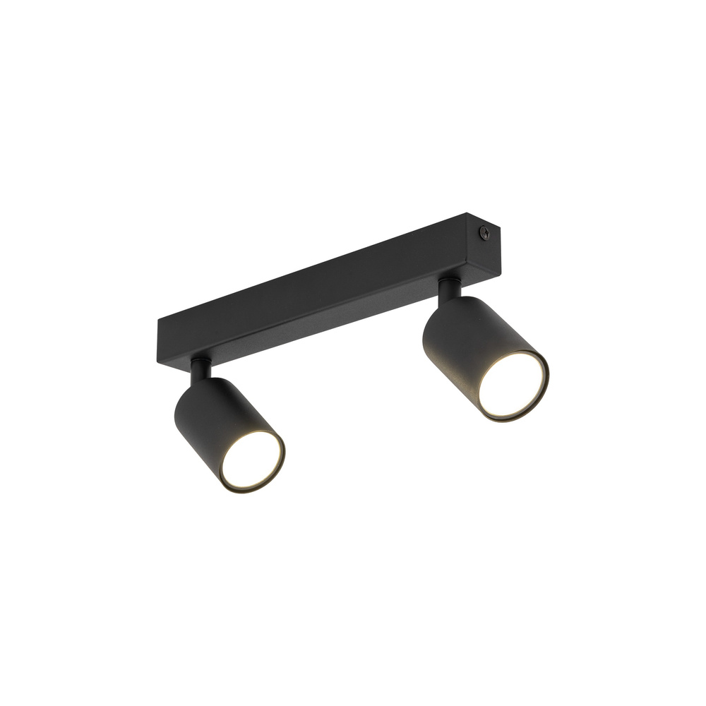 NEX BLACK 2XGU10 LAMPA SUFITOWA