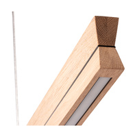 Lampa wisząca TWIN drewno dębowe DIMM Up&Down 1037415200000