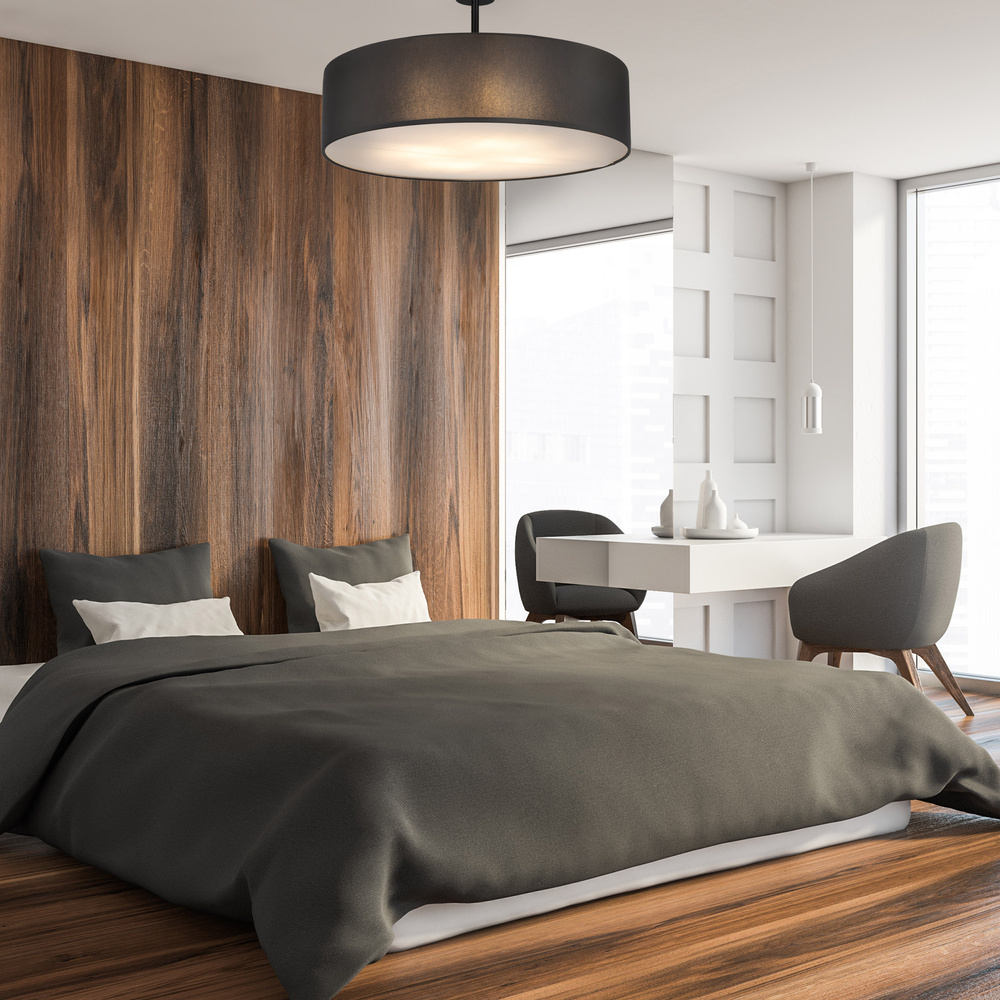 RONDO BLACK LAMPA SUFITOWA 4 600