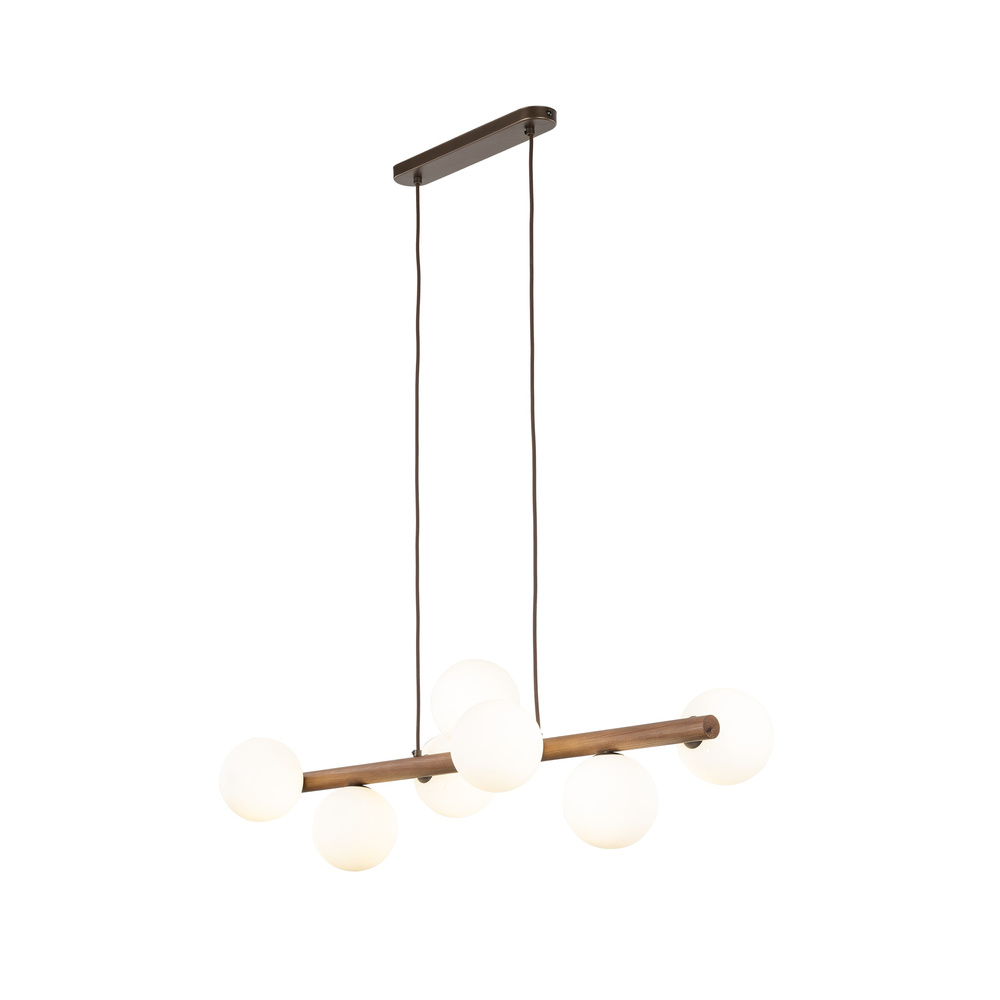 ESTERA WOOD ORZECH LAMPA WISZACA 7