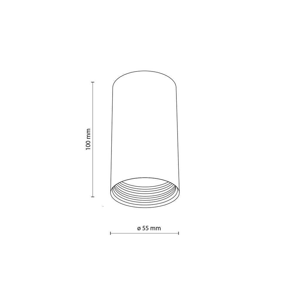 AMIS BLACK DOWNLIGHT