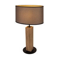 Lampa stołowa RIFLET drewno dębowe 7010412411539