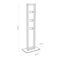 METRO LAMPA PODŁOGOWA 3 PŁ
