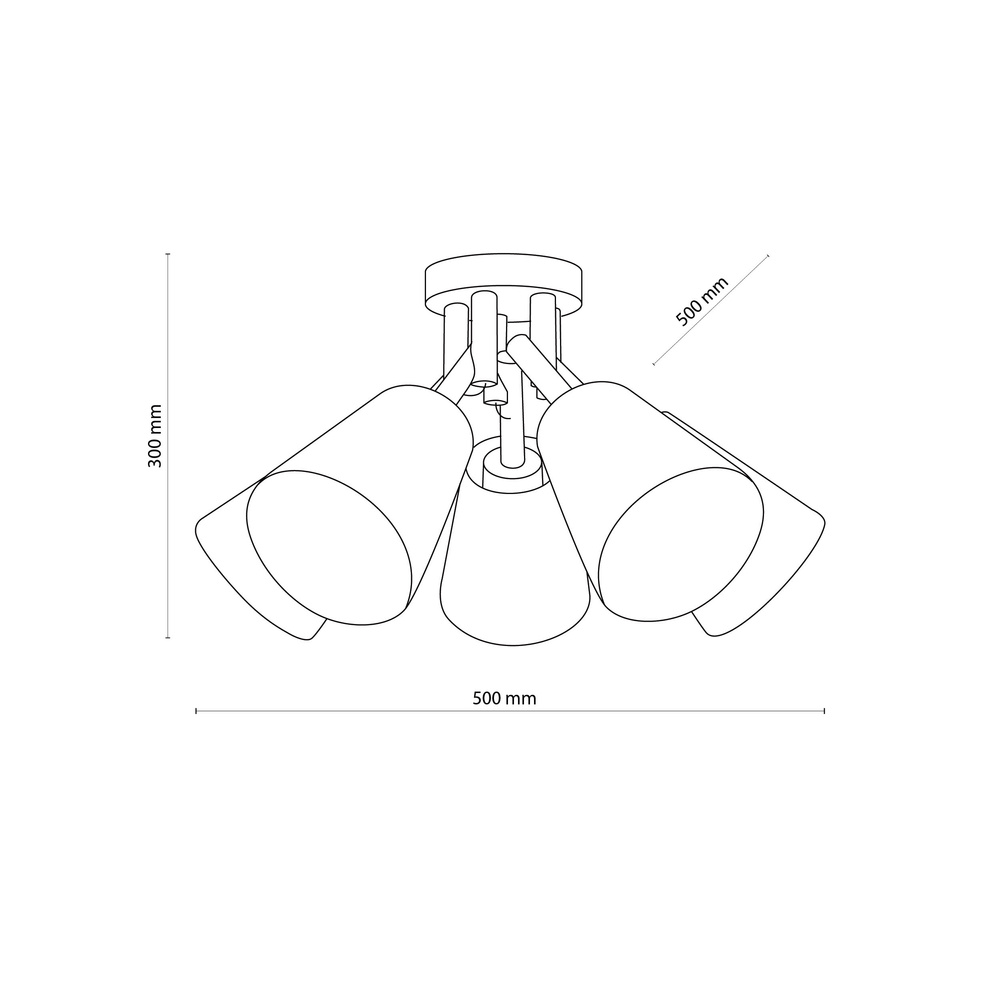 VAIO WHITE LAMPA SUFITOWA 5