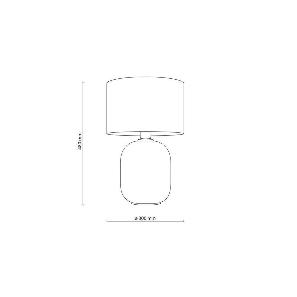 MELODY OLIVE LAMPKA NOCNA 1XE27