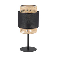 BOHO BLACK LAMPKA NOCNA 1