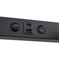 NEX BLACK KINKIET 2XGU10 / USB