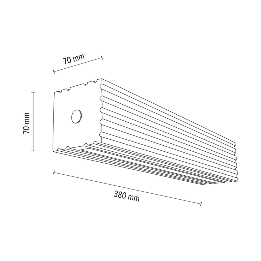 Kinkiet RIFLET drewno dębowe DIMM 2027412100000