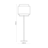 BOHO BLACK LAMPA PODŁOGOWA1