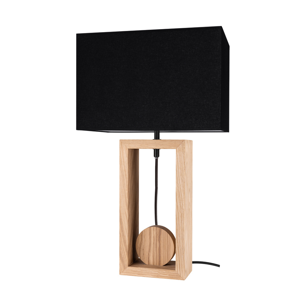 Lampa stołowa LOGAN drewno dębowe 7017411911797