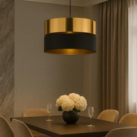 HILTON BLACK/GOLD LAMPA WISZĄCA 1