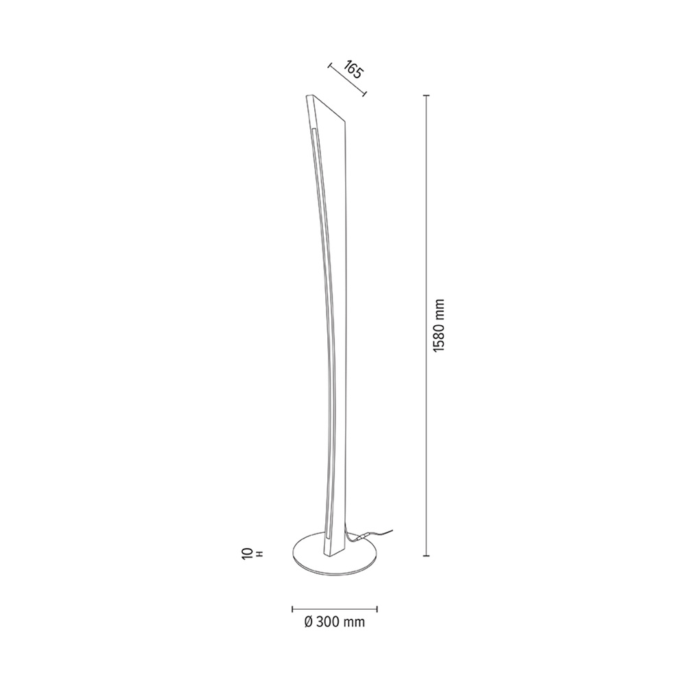 Lampa podłogowa ZIAD drewno dębowe DIMM 6017401800000