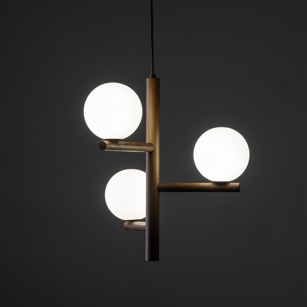 ESTERA WOOD ORZECH LAMPA WISZACA 3