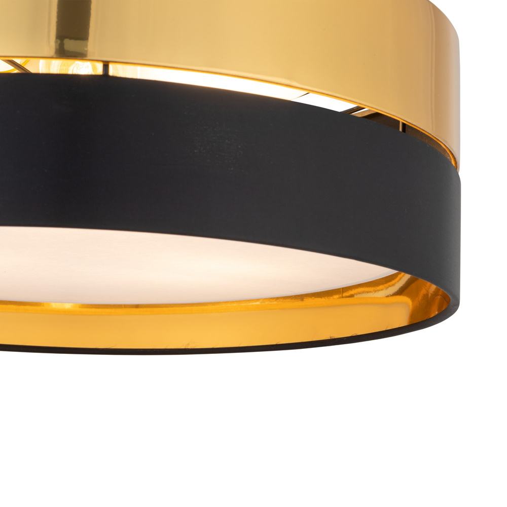HILTON BLACK/GOLD LAMPA SUFITOWA 4 450
