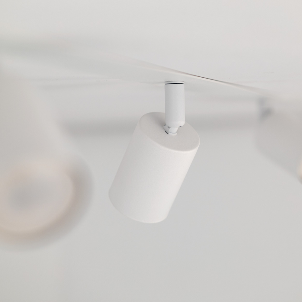 NEX WHITE 4XGU10 LAMPA SUFITOWA PODTYNKOWA