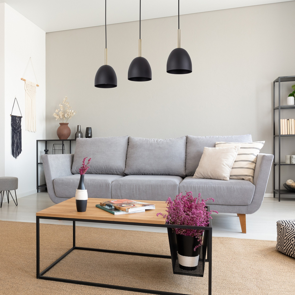 NORD BLACK LAMPA WISZĄCA 3