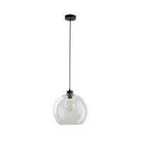 CUBUS LAMPA WISZĄCA 1 PŁ TRANSPARENT