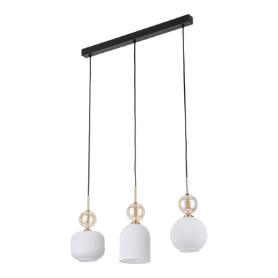 SOPHIA COGNAC WHITE LAMPA WISZĄCA 3XE14