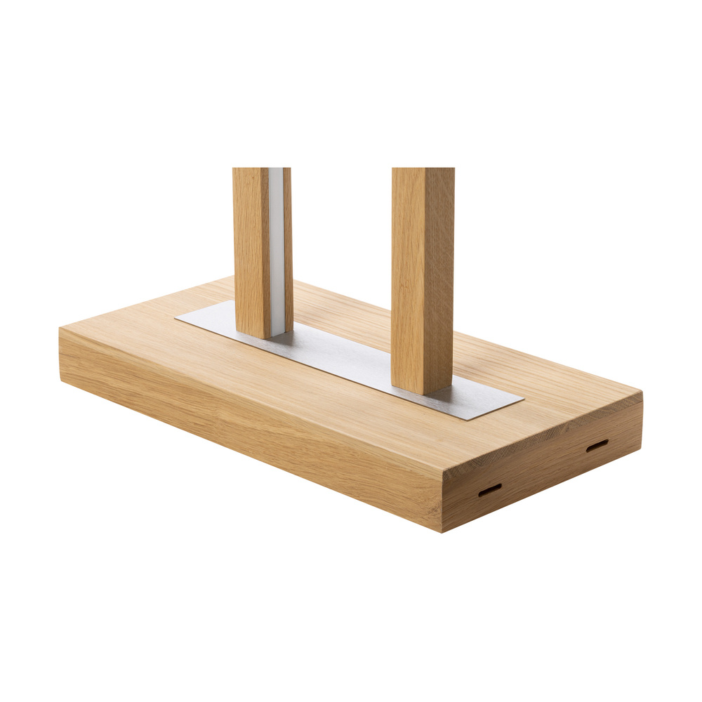 Lampa podłogowa HAKON drewno dębowe DIMM 6037401411777