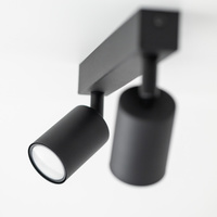 NEX BLACK 2XGU10 LAMPA SUFITOWA