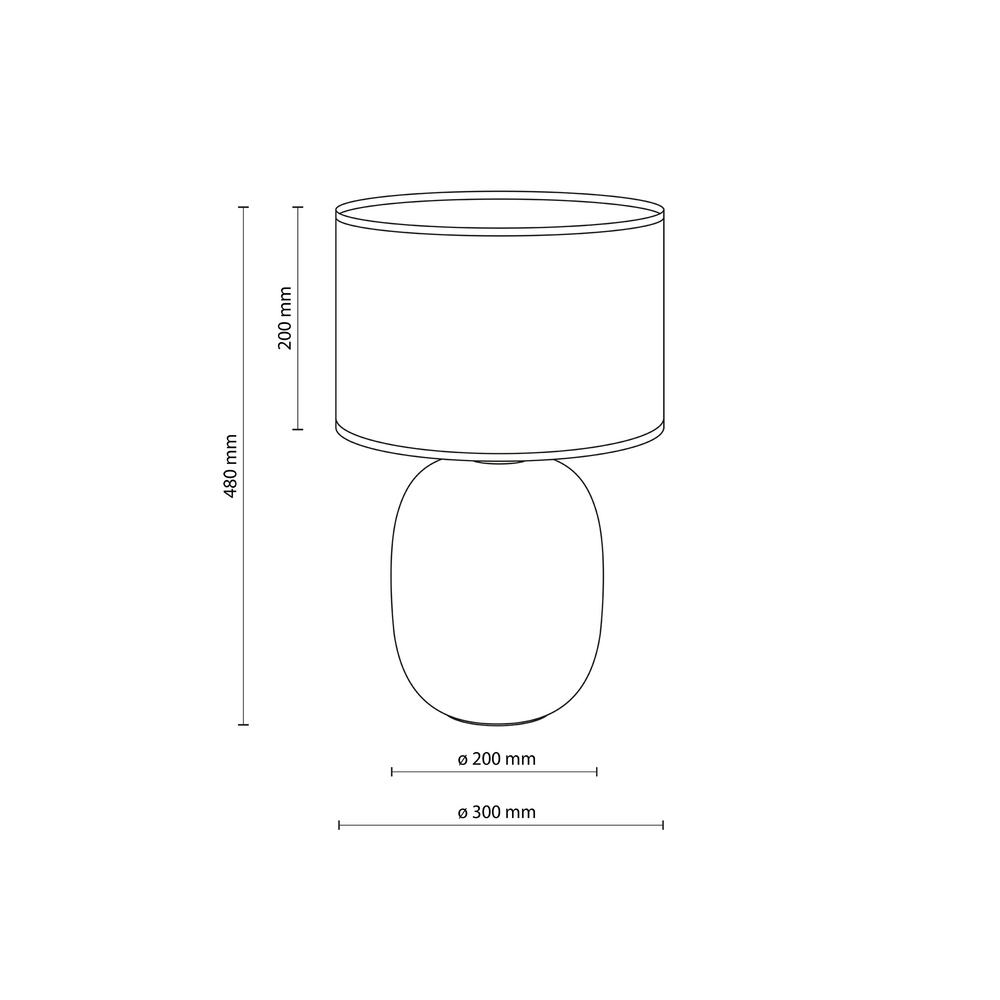 MELODY WHITE JUTA LAMPKA NOCNA 1
