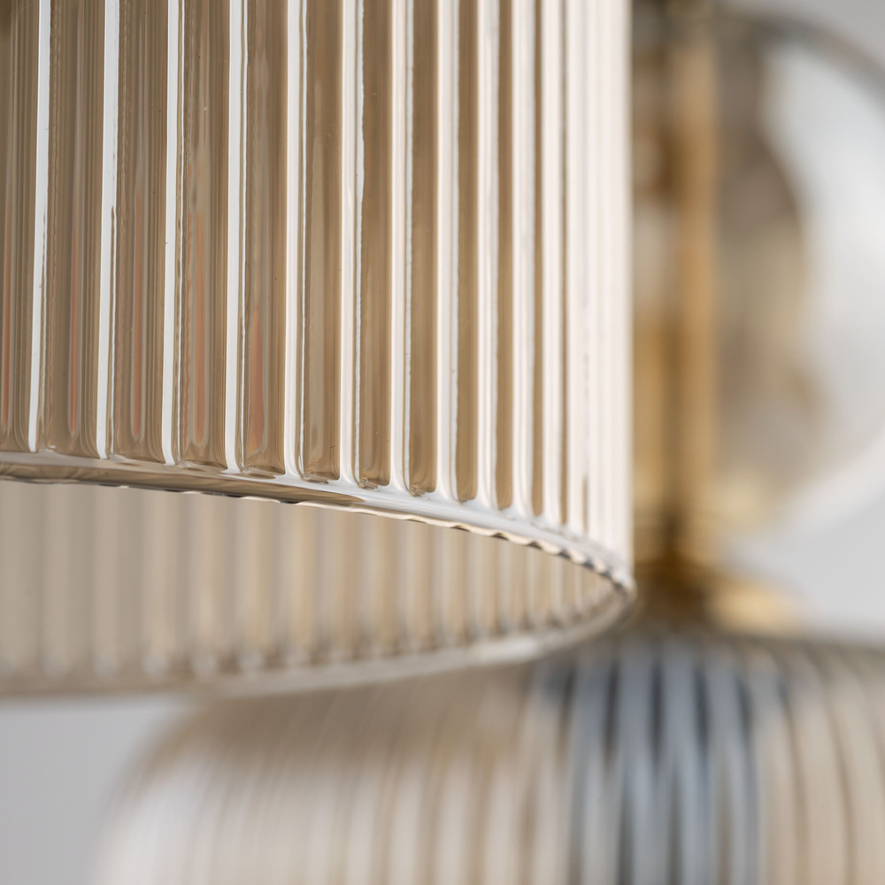 SOPHIA COGNAC LAMPA WISZACA 3XE14