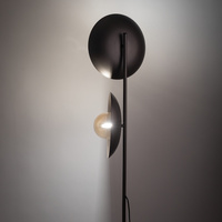 SLATE NEW BROWN GLASS LAMPA PODŁOGOWA 2XG9