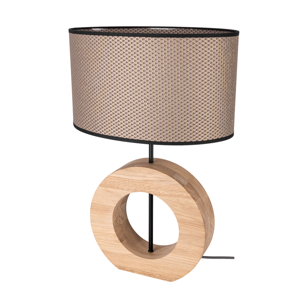 Lampa stołowa LOGAN drewno dębowe 7017411811539