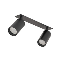 AMIS BLACK 2XGU10 PODTYNKOWY